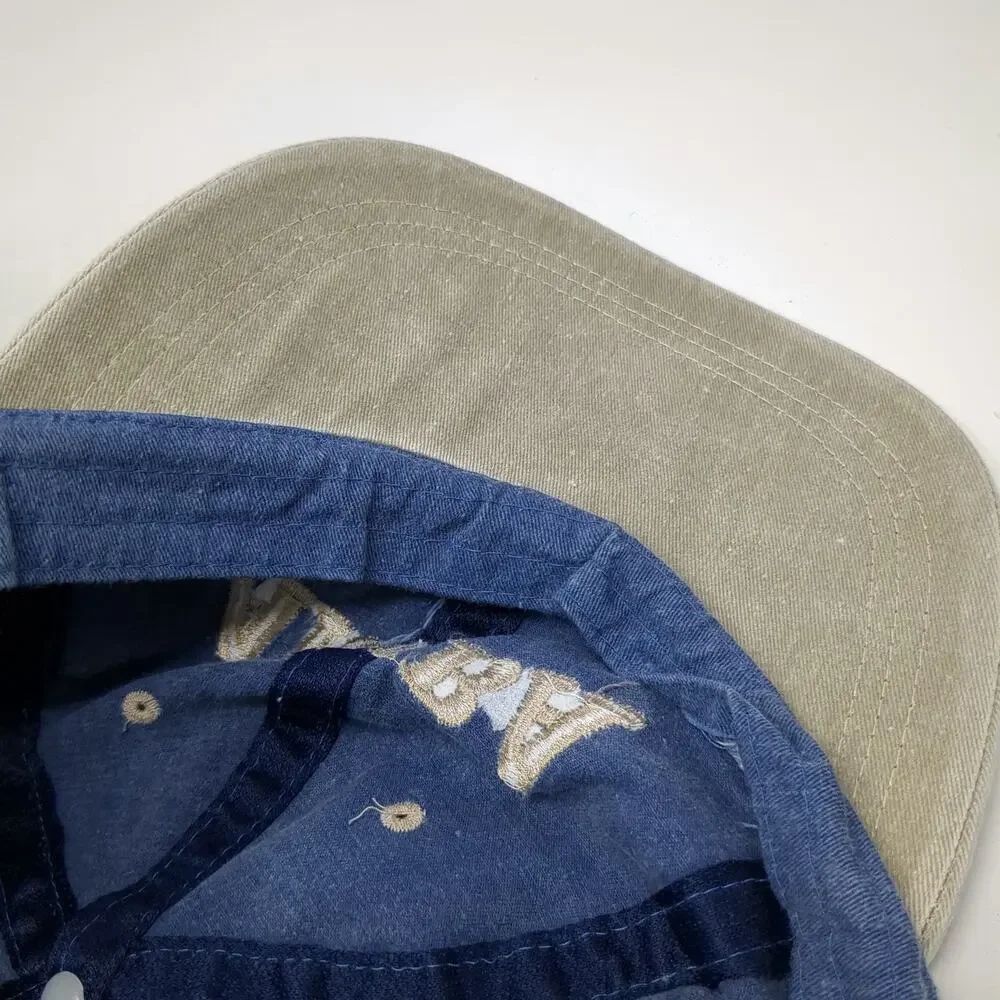 ATT Headwear Baseball Cap Blue One Size Aruba Embroidery Adjustable Two Tone Hat